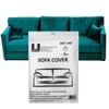 Uboxes Sofa Protective Poly Covers, 152 x 45 in, 1