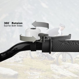 Binudum Bike Bell 2 Pack with Loud and Melodious Sound Classic Mini Bicycle Bell for Kids and Adults Bike Horn for Road, Mountain Bike for Scooter, MTB, BMX