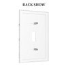 Boho Butterfly Wild Flower Floral Garden Single Toggle Light Switch