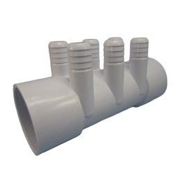 Manifold Hot Tub Spa Part 2" Slip x 2" Slip x (6) 3/4" Water How to Video
