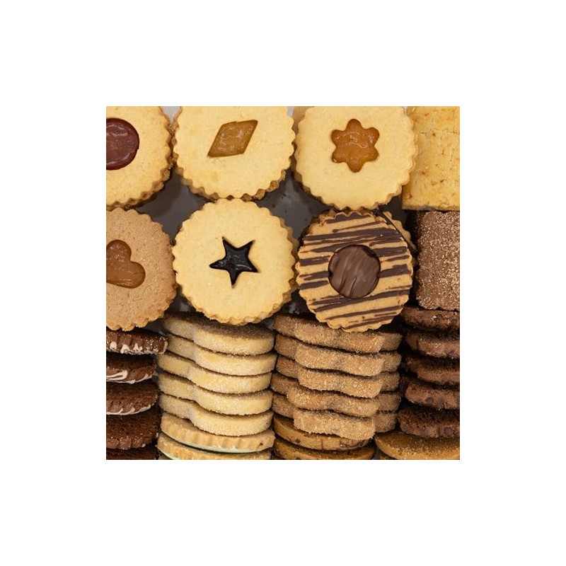 Karibari Surtido Tradicional, Caja de Galletas Surtidas, Varios Sabores, 1kg,