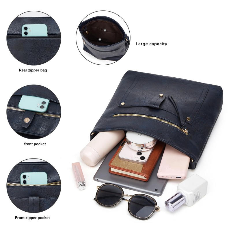 dobsechs Soft PU Leather Crossbody Bag for Women Crossbody Bag