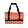 Outrageous Orange gym bag - Color: Black