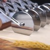 Pizza Wheel Cutter with 5 Wheels and Handle, Pizza Cutters