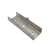 6 Pcs 1.18" Slip Square Tube Coupler, Straight Line Square