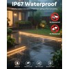 Aclorol 50ft AC 110V COB LED Strip Lights Outdoor Waterproof