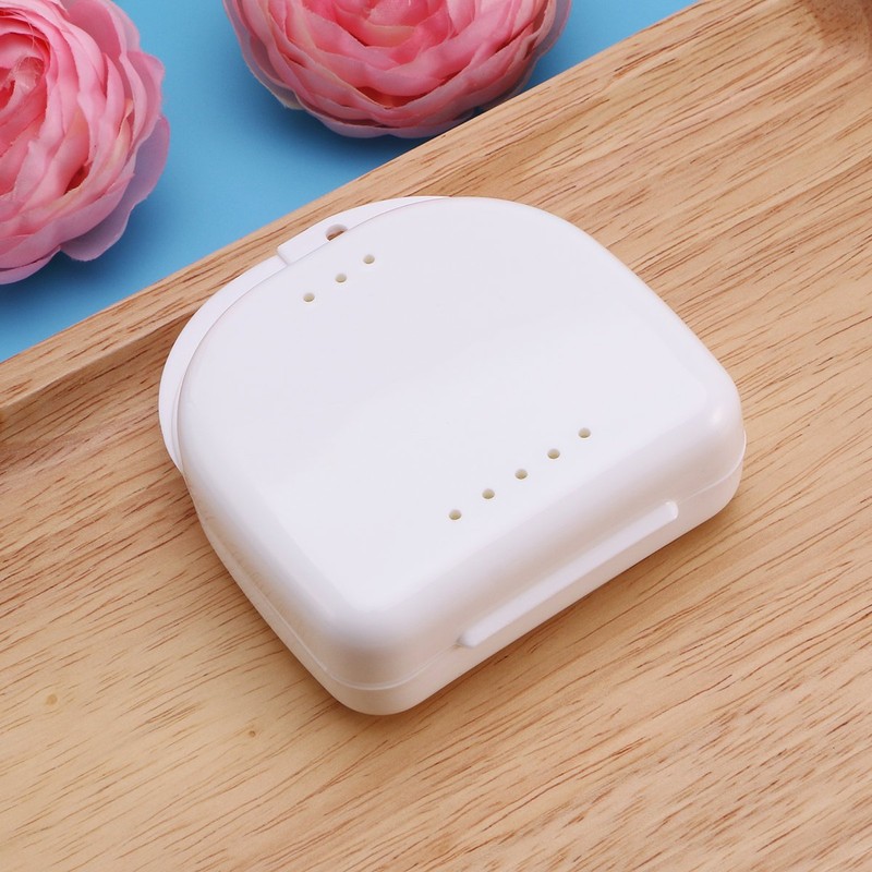 ULTNICE Pack of 2 Braces Box Denture Box for Bite