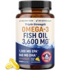MAV NUTRITION Omega-3 Fish Oil Supplement 3600 mg | EPA