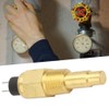 Tgoon Engine Water Temp Sensor, Brass Engine Water Temperature Sensor