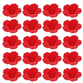 DOITOOL 25pcs Hummingbird Feeders Replacement Flower Feeding Ports Replacement Bird Feeder Replacement Parts Flowers for Hummingbird Feeder Hanging Feeder