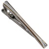 Milasohon MST5375 Tie Clip, Tie Bar, Rhodium Plated