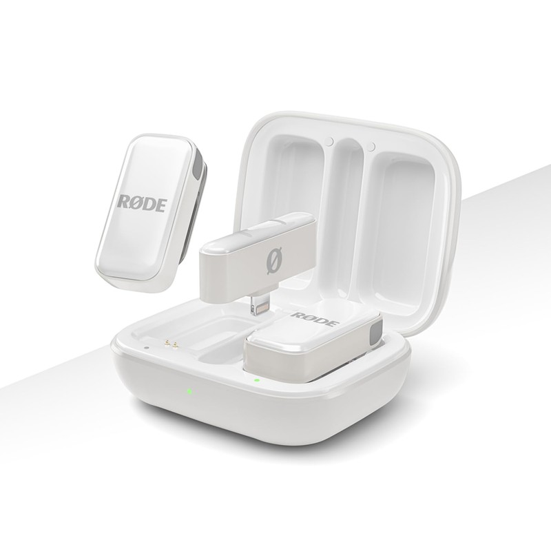 Rode Wireless Micro Wireless Microphone System Light-ning White for iOS