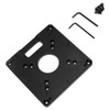 Router Base Plate Table Top Woodworking Router Plate Aluminium Alloy