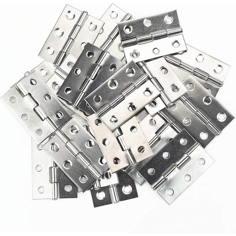 20Pcs Stainless Steel Folding Hinge 2 inch Door and Window