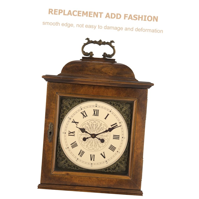 SHINEOFI Wall Clock Dial Replacement Sturdy Round Dial for DIY