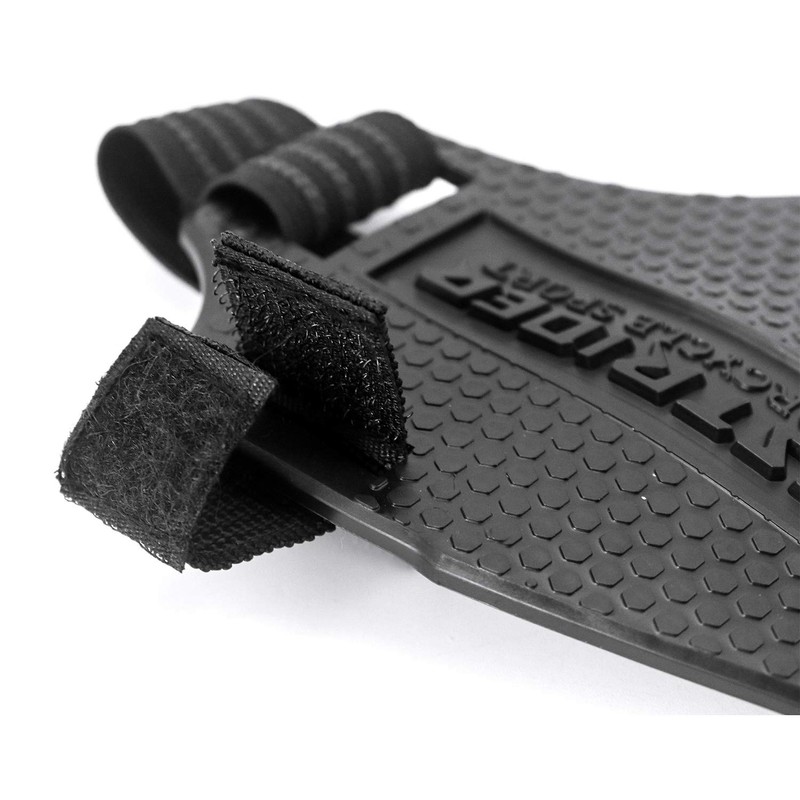 QWORK® Motorcycle Gear Shift Protector Rubber Shoe Protector Black XX-Large