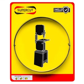 SUPERCUT 95-inch x 1/8-inch x .025 x 18 TPI Carbon Tool Steel BANDSAW Blade for Cutting Wood, Plastics, or Non Ferrous Metals