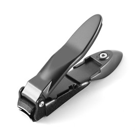 Tuyumol Cooperative Company Cutting Power, Bounce Prevention, Black Nail Care Nail Clipper, Ultimate Premium