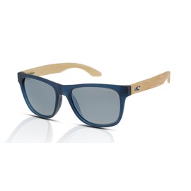 O'Neill ONS-9016 2.0 Men's Sunglasses 106P Matte Navy/Bamboo/Smoke with Silver Flash