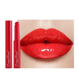 Hydrating Non-Sticky Lip Balm & Lipstick Set, 12 Shades, Lasting Colour & Moisture (10, TRAVEL SIZE)