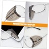 DOITOOL 4Pairs Flexible Side Shields for Glasses Heavy Duty Side