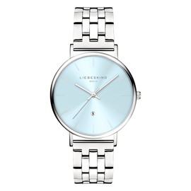 Liebeskind Berlin LT-0442-MQ IP Watch, Silver-Blue, Bracelet