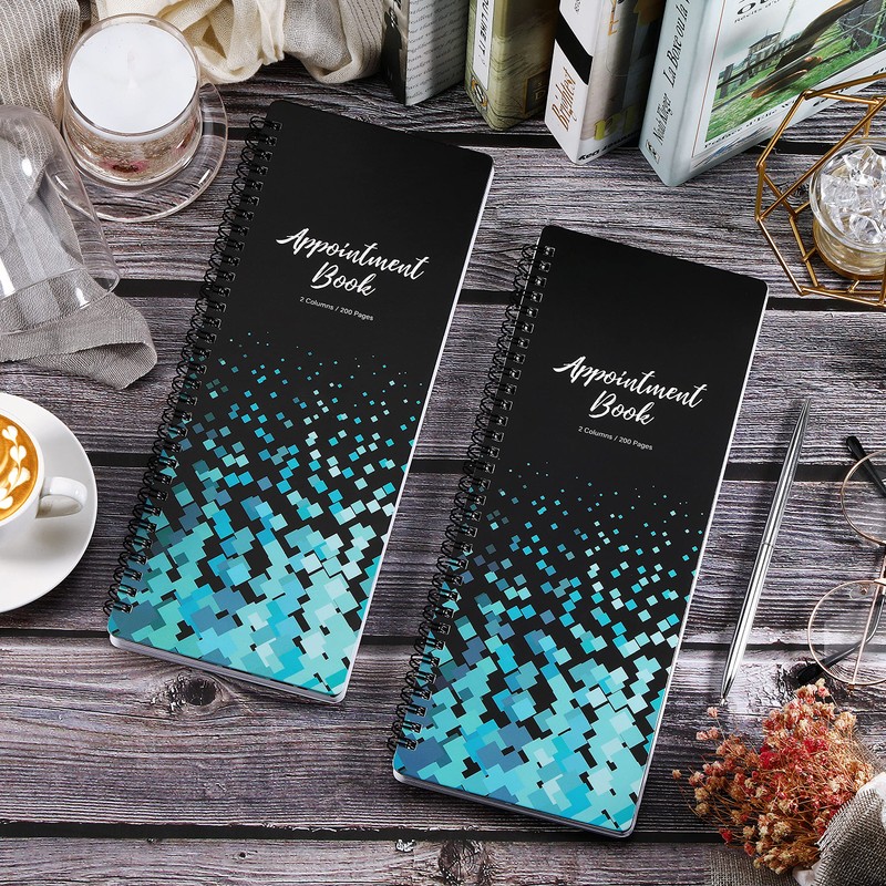 Poluma Salon Appointment Book - 11.5" x 4.7", 2 Columns,