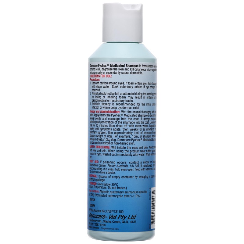 Dermcare Pyohex Shampoo 250Ml
