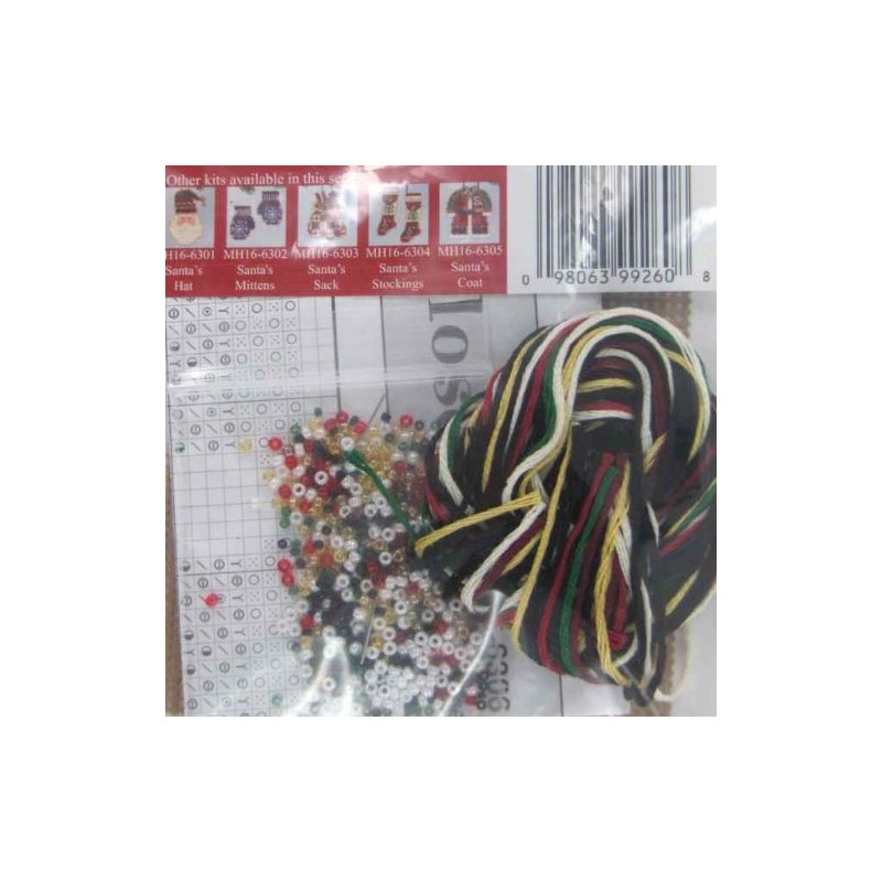 Santa's Boots (beaded kit)