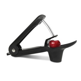 SoeUyd Cherry Stone Remover, Cherry Pitter, Cherry Pitter, Stainless Steel 420 Remover, Suitable for Quick Removal of Cherry Pits, Kitchen Fruit Utensils, Practical for On the Go