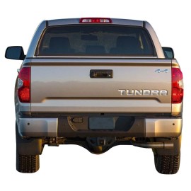 Fenzer B2G1 2021 For Toyota TUNDRA Tailgate Rear Vinyl Letters Chrome Inserts Stickers