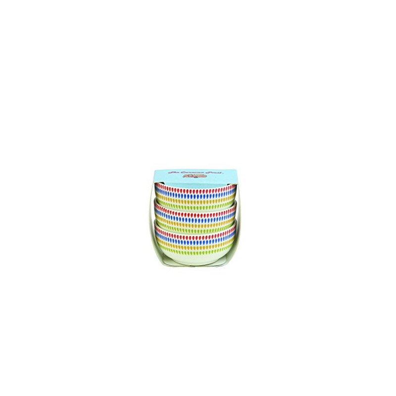 The Caravan Trail Harbour Sands Set of 3 Dip Pots,