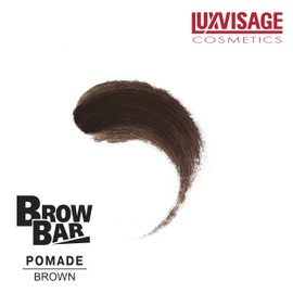 Luxvisage Long-Lasting Natural Looking 3 Colors Brow pomade Brow Bar, with Argan Oil, 6 gr (color 3 brown)