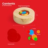 Bigjigs Toys Tiddly Winks Game, Wooden Toys, Board Games, Travel