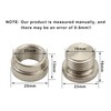 FZJDSD 12MM KIT STEEL BUNG & STEEL PLUG + WASHER