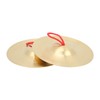 Crash Cymbal Brass Percussion Instrument Pair Teaching Tool Toy for