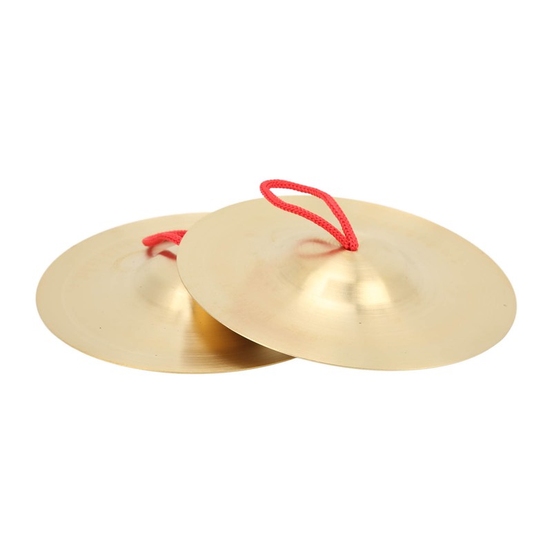 Crash Cymbal Brass Percussion Instrument Pair Teaching Tool Toy for