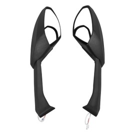 Worldmotop Offroad Rear View Side Mirror Adjustable Motorcycle Side Rearview Mirrors Replacement for Ducati Panigale V2 V4 V4S