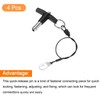 QUARKZMAN T-Handle Locking Pins, 8 mm x 10 mm Quick