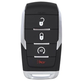 TOP-VIGOR Keyless Entry Remote Control Car Key Fob Replacement Compatible with Dodge Ram 1500 2019 2020 2021 2022 4A Chip, 433.92Mhz 4 Button for OHT-4882056 68442907 68291689