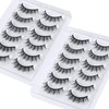 BYUVEVSR False Eyelashes 12mm Faux 3D Mink Lashes Natural Look
