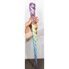 Wizards Fantasy Cosplay Rainbow Unicorn Horn Magic Wand Staff Prop
