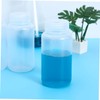 ABOOFAN 8Pcs Transparent Leakproof Plastic Reagent Bottles Caps for Lab