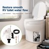 RV Toilet Water Valve Replacement Kit for Aqua Magic V