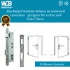 WBD - Lock Insert - Mortice Lock with Latch and