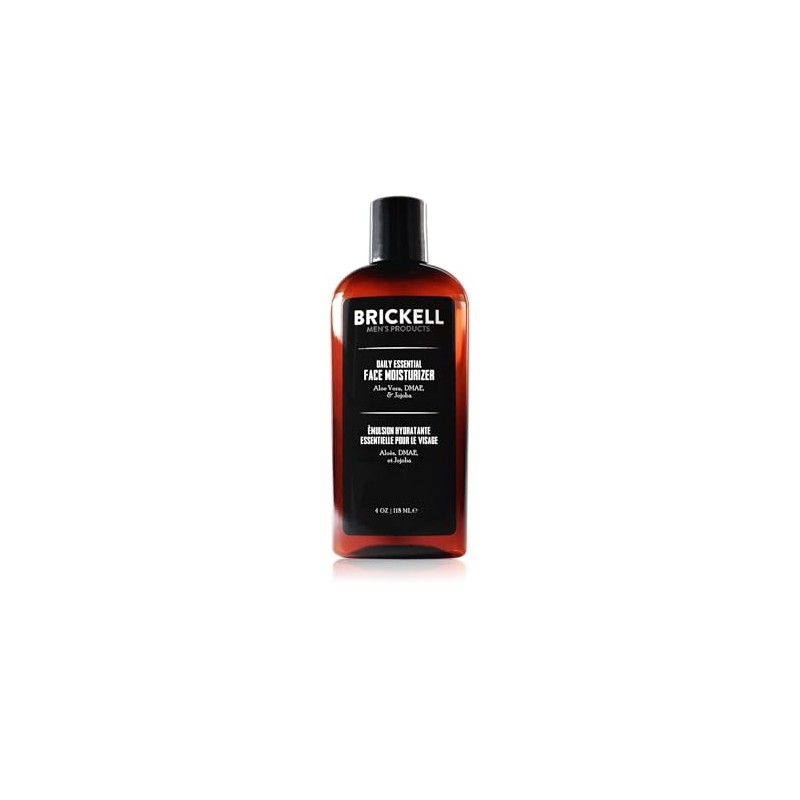 Brickell Mens Products Daily Essential Face Moisturizer, 4 Ounce