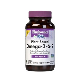 BlueBonnet Plant Based Omega 3-6-9 Softgels, 1000 mg, 90 Count                                                                                        