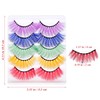 Lurrose Fake Eyelashes, Long Eyelashes, Makeup Natural False Eyelashes, Natural