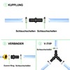 Longrun Hose Connector 1 Inch Y Piece Hose Nozzle Hose