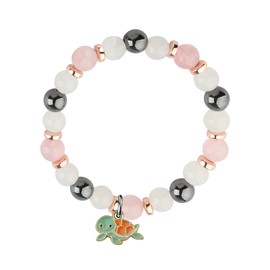 WSNANG Sea Turtle Gifts Sea Turtle Charm Bracelet Sea Turtle Jewelry Sea Turtle Lover Gifts Beach Lover Bracelet Gift Beach Jewelry (CA Sea Turtle BR)